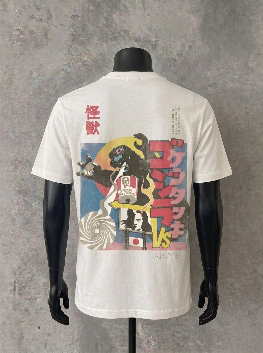 Godzilla Vol 3. Classic Double Sided | White Tee