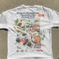 Retro 1986 Fosters F1 White Heavy Weight Tee