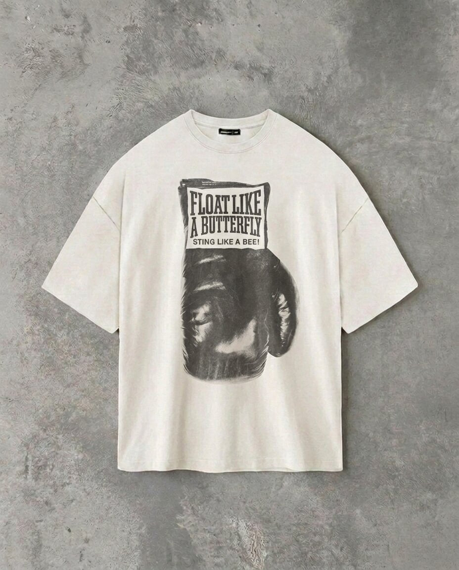 “Float Like a Butterfly” | White Tee