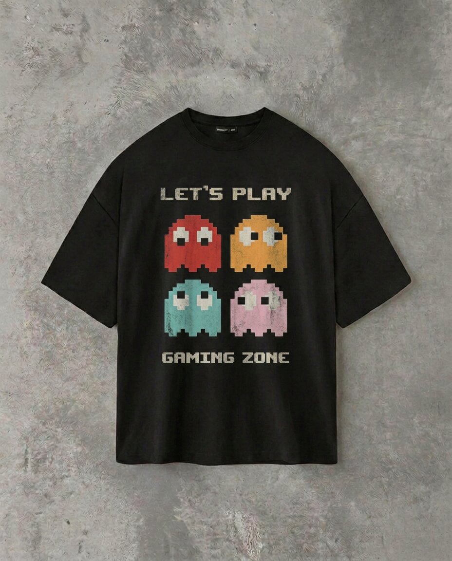 Pacman | Black T-Shirt