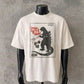 Kaiju Sushi Bar Retro Graphic Tee | White T-Shirt