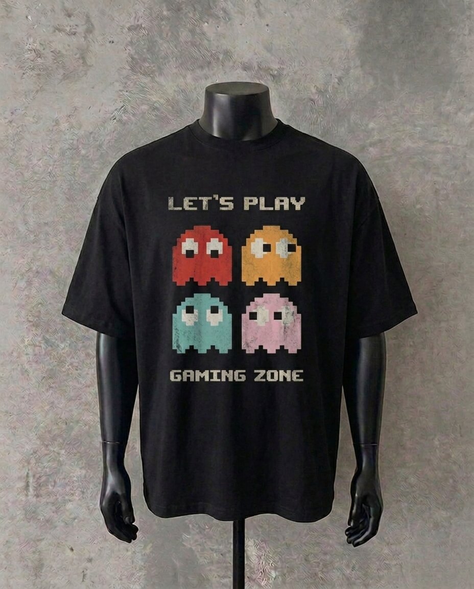 Pacman | Black T-Shirt
