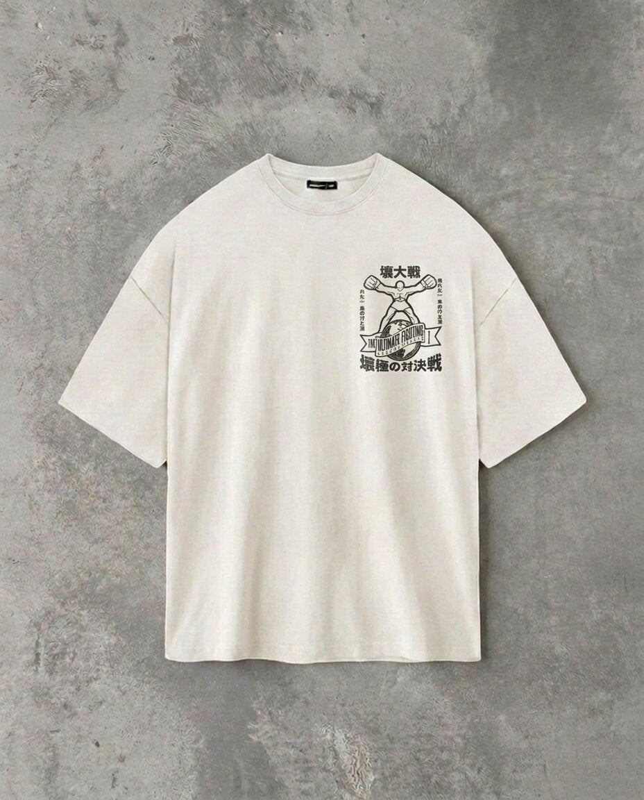 Ultimate Fighting | White Tee