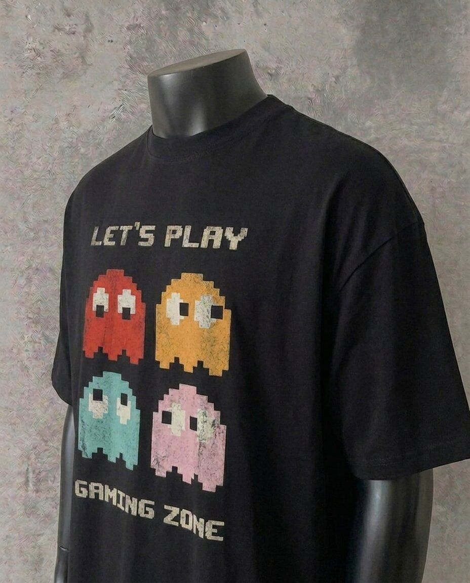 Pacman | Black T-Shirt