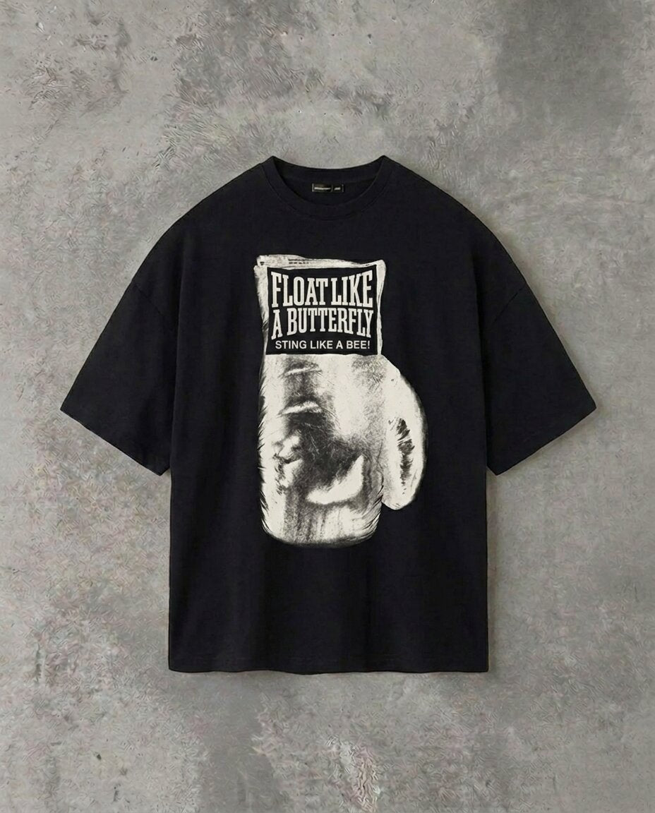 “Float Like a Butterfly” | Black T-Shirt