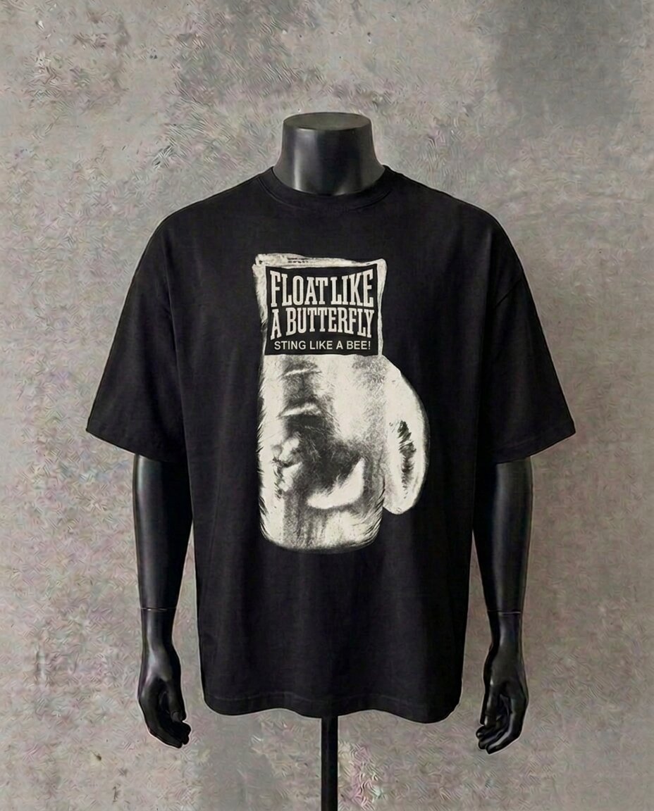“Float Like a Butterfly” | Black T-Shirt