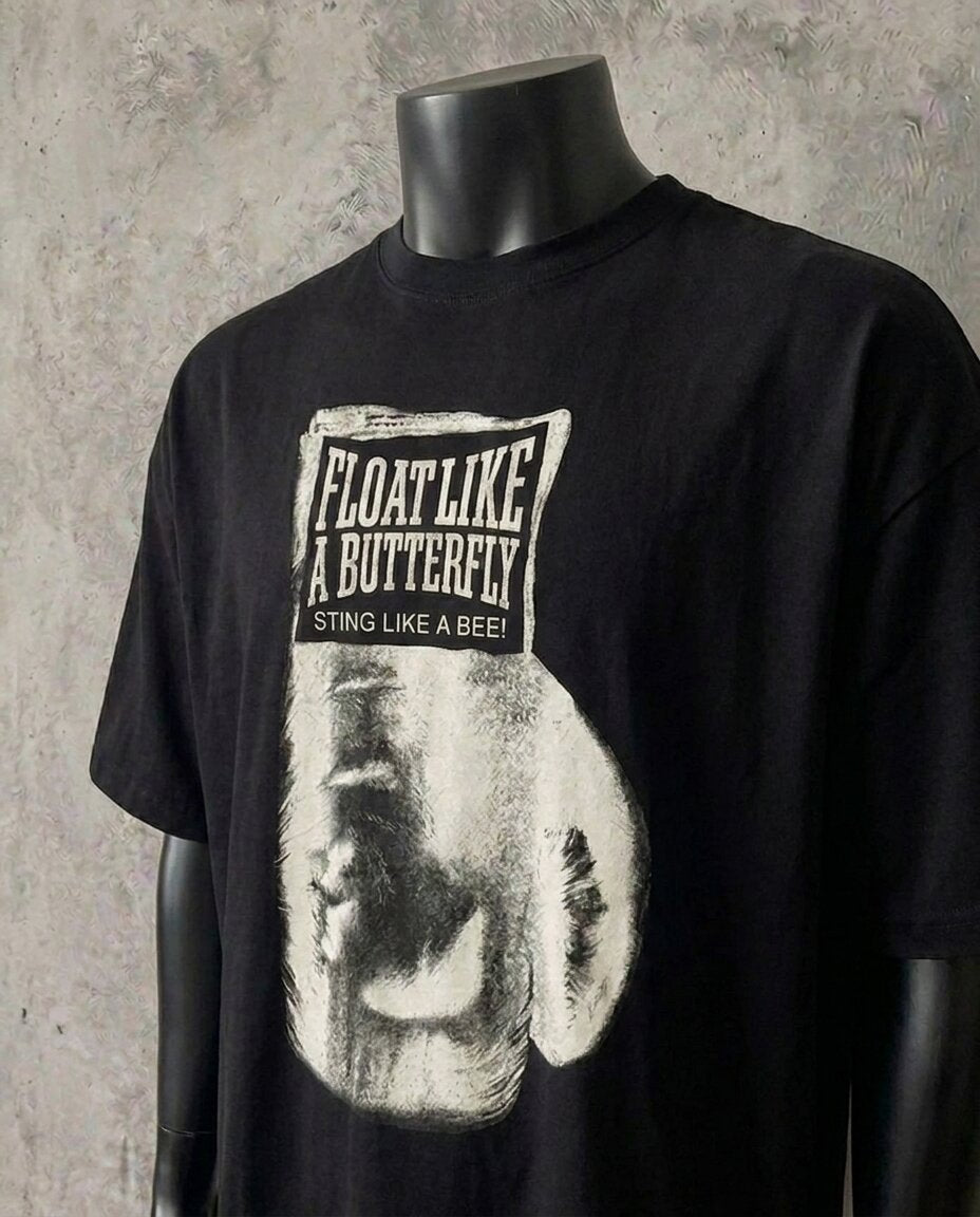 “Float Like a Butterfly” | Black T-Shirt