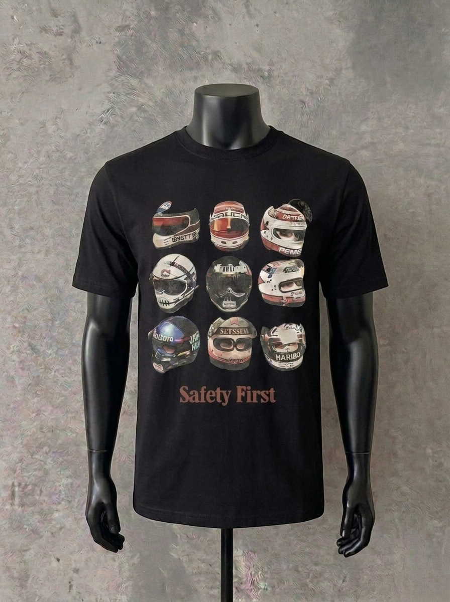 Safety First | Black T-Shirt