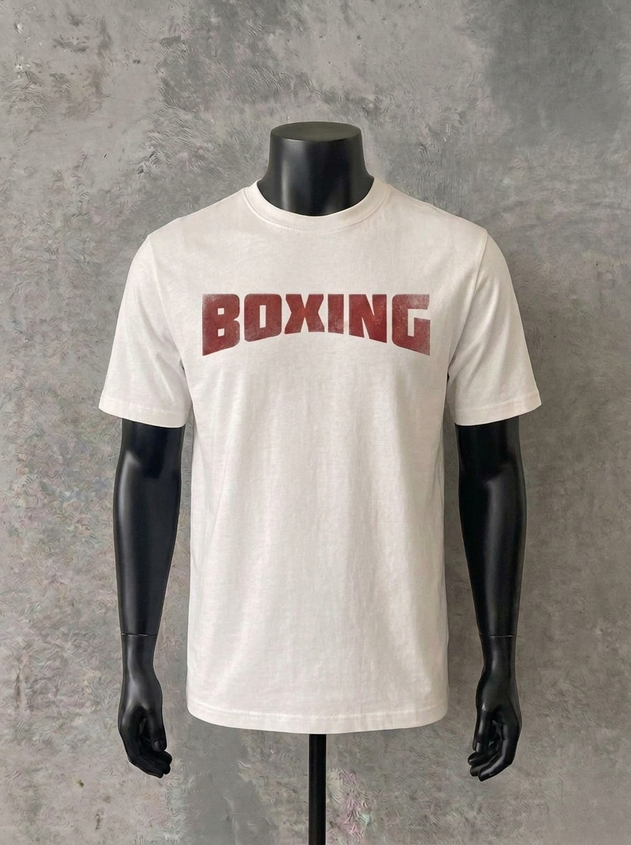 Boxing Classic | White Tee