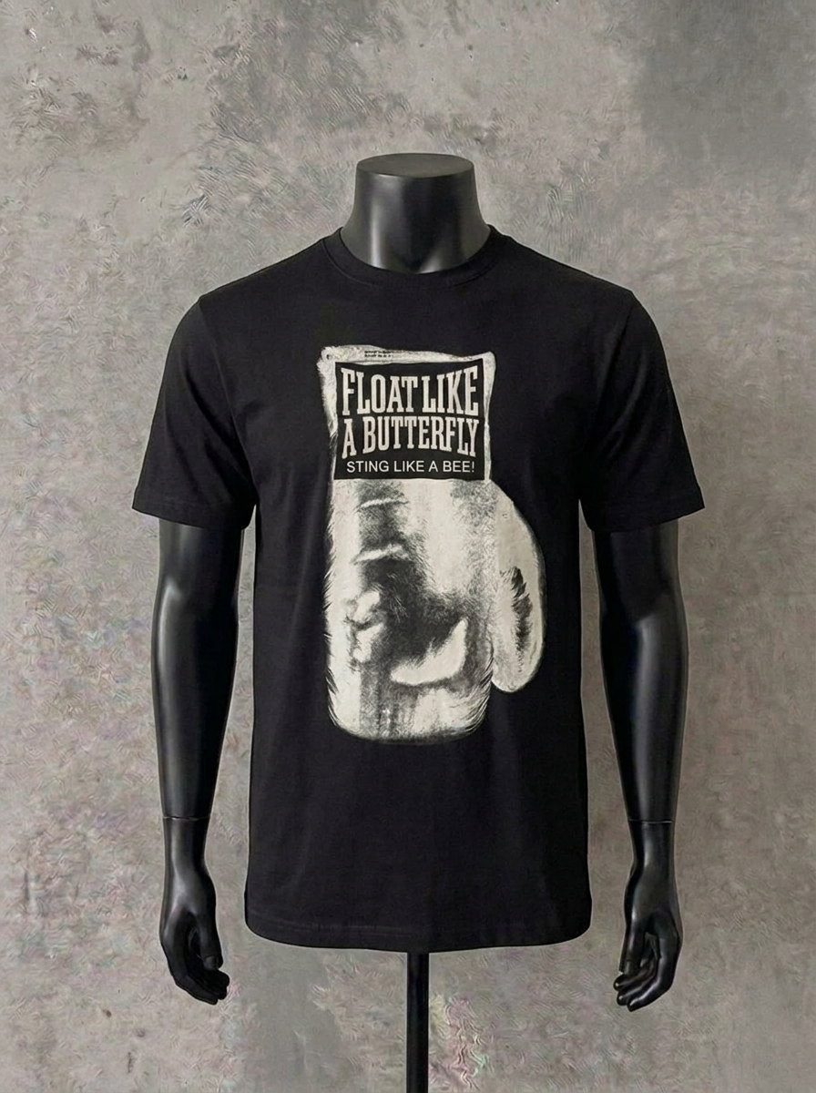 “Float Like a Butterfly” | Black T-Shirt