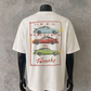 Porsche - Back Print | White Tee