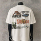 Streetwear Logo Collage - Back Print | White Tee