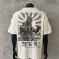 Japanese Godzilla (Back Print) | White Tee