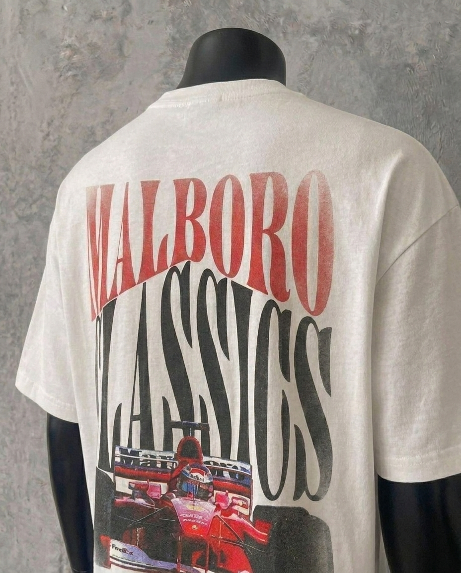 Marlboro Classics - Back Print | White Tee